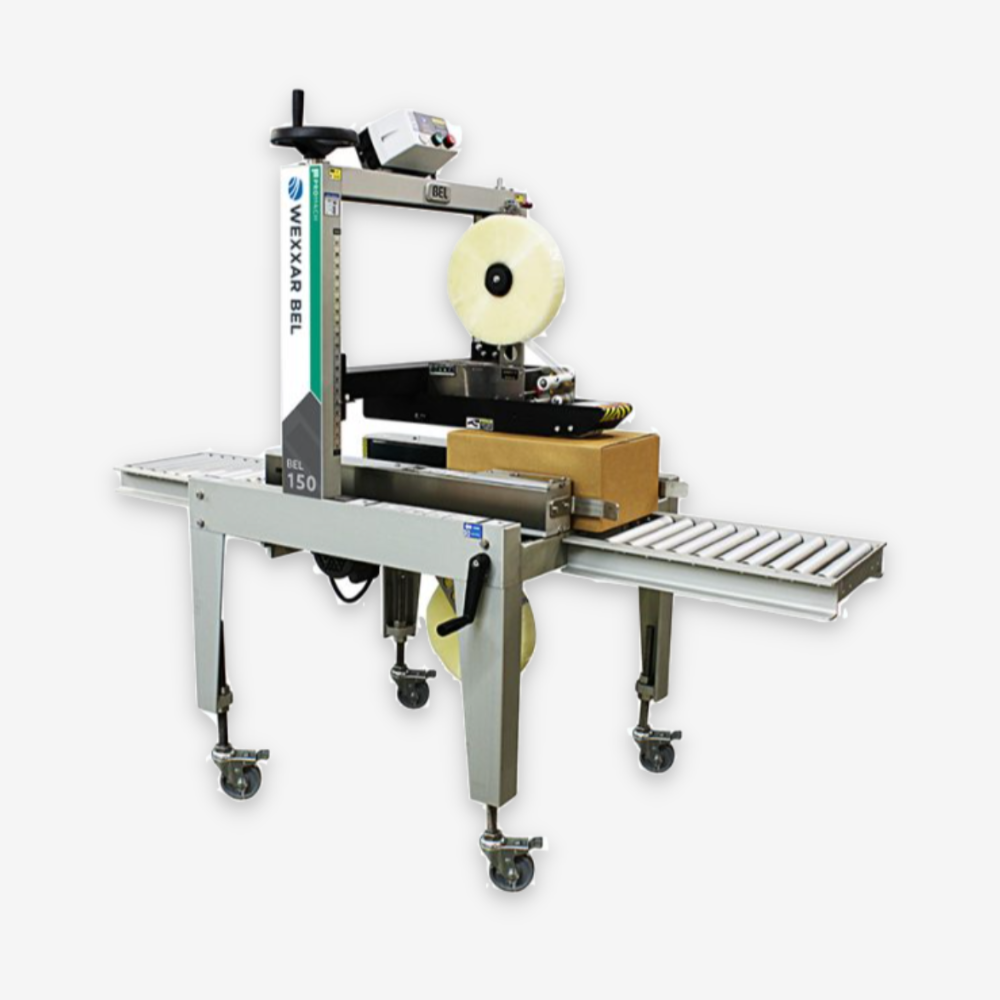 Bel-150 Pressure Sensitive Case Sealer - Rapid Packaging Bel-150 Pressure Sensitive Case Sealer - Rapid Packaging