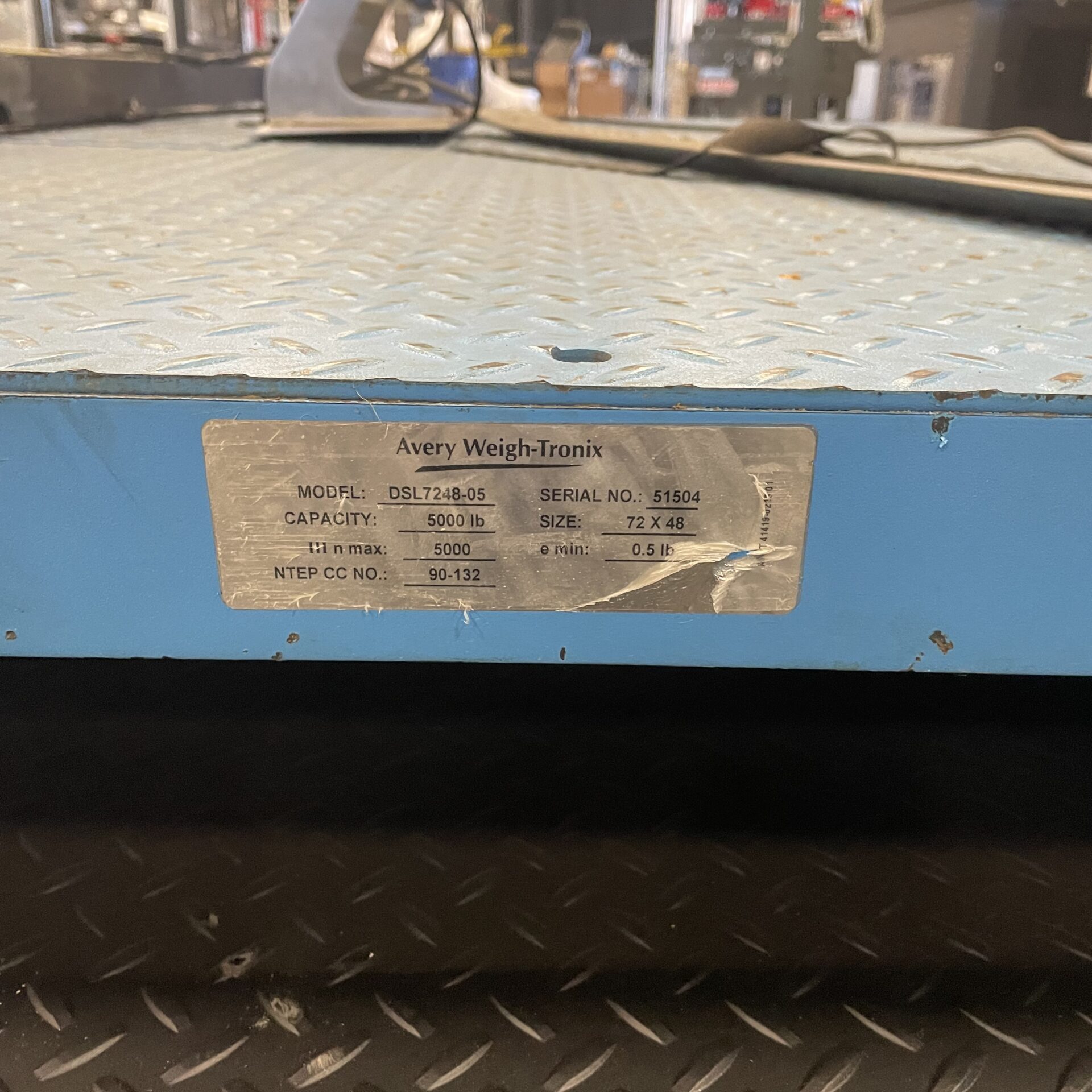 Used Avery Floor Scale .3